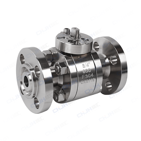 美标三片式法兰球阀